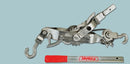 <transcy>5847 - Heavy duty ratchet tensioner with bearings 35x65 cm</transcy>